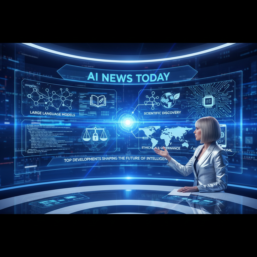 AI News Today: Top Developments Shaping the Future of Intelligence